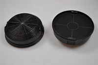 Filtre charbon, Rex-Electrolux hotte - 171 mm (2 pièces)
