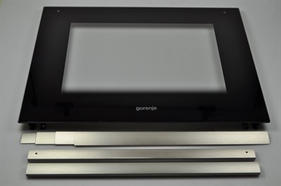 Vitre, Gorenje cuisinière & four - 458 mm x 595 mm x B:31 mm / A:5 mm